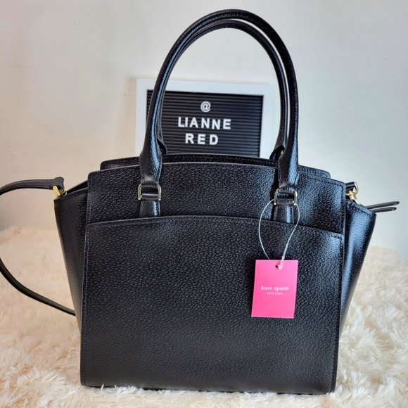 Kate Spade Jeanne Black Satchel - Picture 3 of 9
